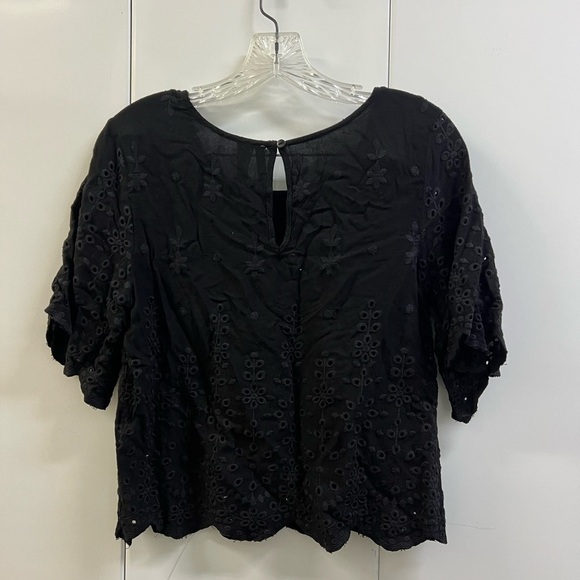 NWT Japna Black Boho Blouse - Picture 2 of 3